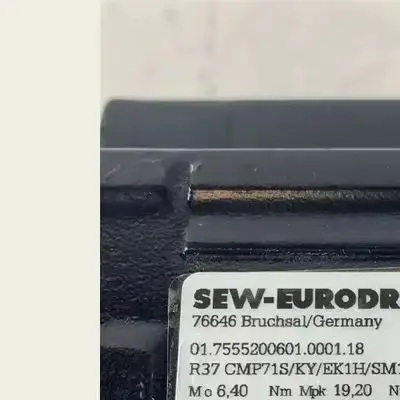 SEW SEURODRIVE Helical Gear Servo Reduction Motorr R37 CMP71S/KY/EK1H/SM1 Servo Geared Motors in Stock