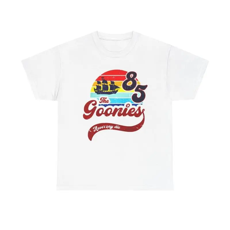 The Goonies T Shirt Vintage Funny Retro Heavy Cotton