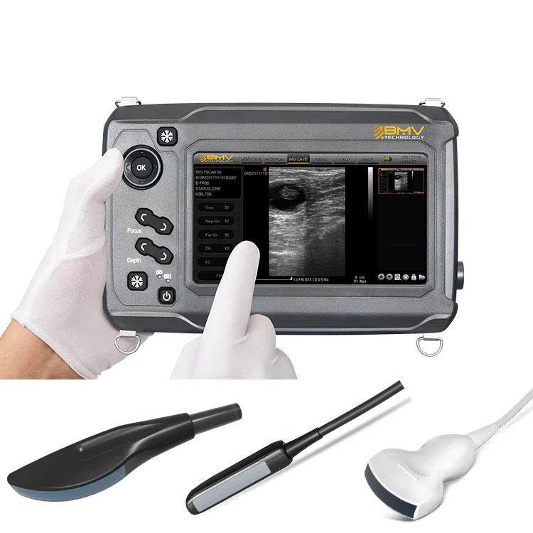 

Equine Bovine Cow Goat Sheep Veterinary Waterproof Hand Carried BW Ultrasound Diagnostic System Veterinary Ultrasound Machine