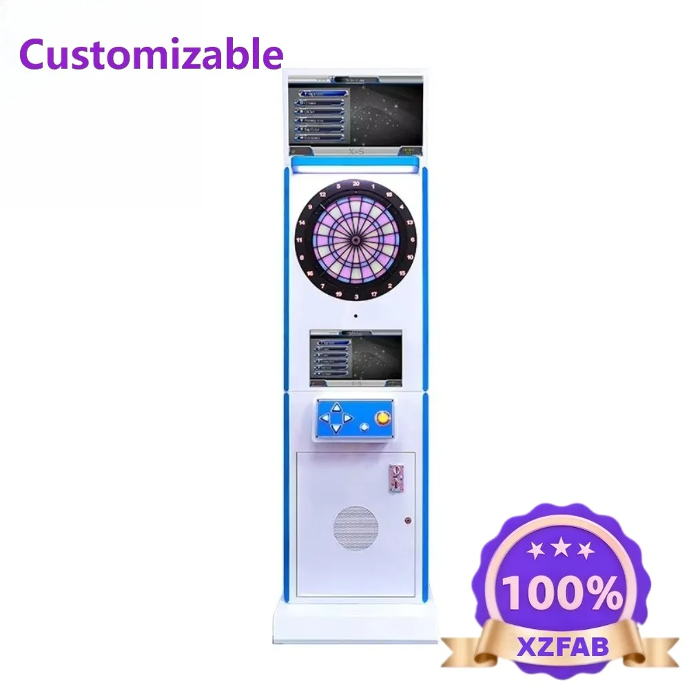 Factory Direct 2026 Amusement Park Arcade Gaming Custom X5 Electronic Dart Board Machine Coin Operated Game Darts