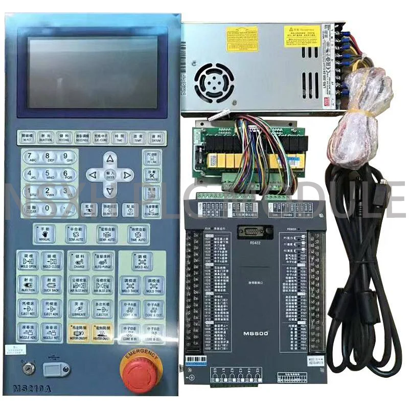 

MS500 + MS210A Control System Complete Set PLC For Plastic Molding Machine PS660AM + MS210A Upgrade Version