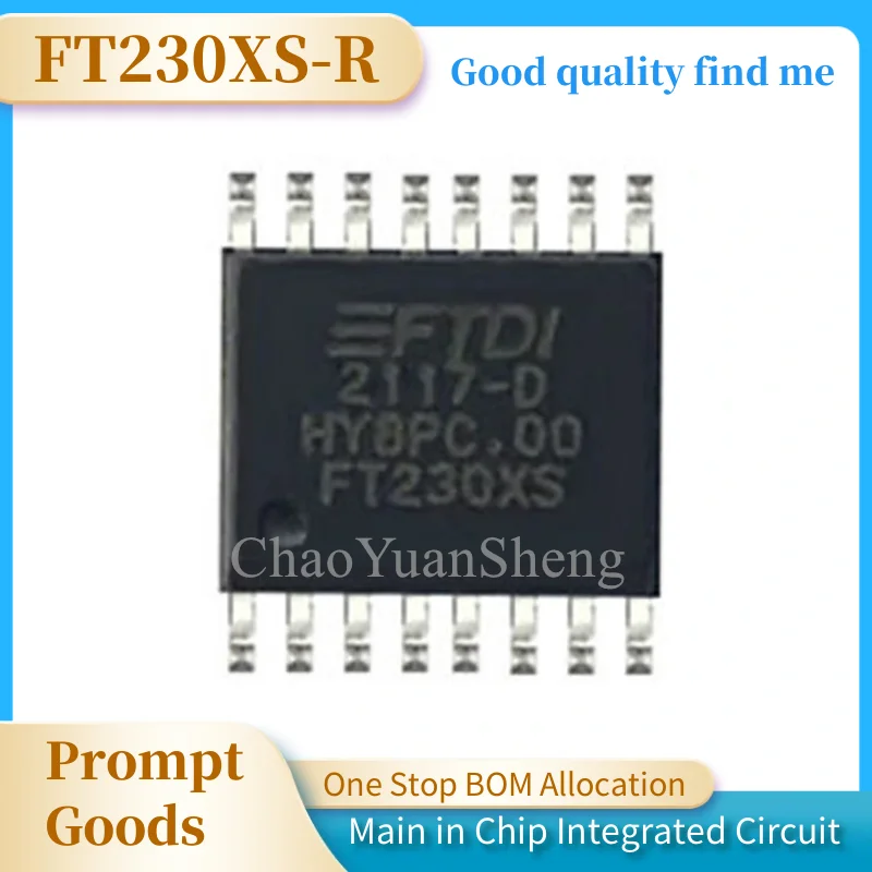 1PCS Original FT2232HL-REEL FT2232D FT2232HQ FT230XS-R Chip USB HS DUAL UART/FIFO