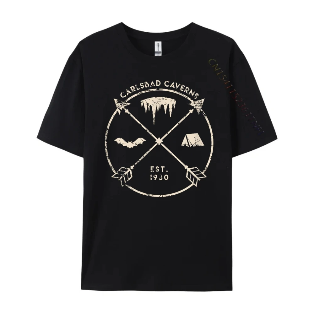 Carlsbad Caverns National Park Shirt Camping New Mexico Cream T Shirt T-Shirts Tops & Tees Graphic Tee