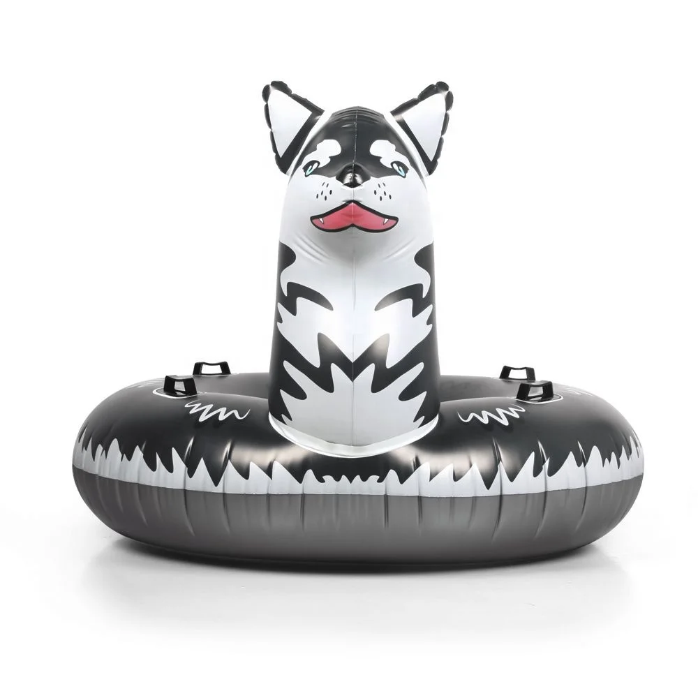 Wholesale Inflatable Winter Products Sled Toys Custom Towable Sledding Equipment Sledge Snow Tube Sled