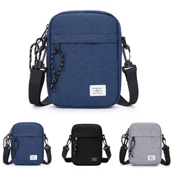 Simple Mini Crossbody Handbag Bag Men's Oxford Shoulder Side Bag for Men Messenger Phone Sling Bag Husband Chest Pack  Phone Bag