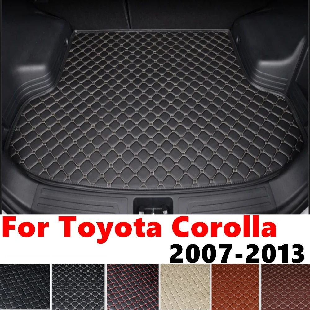 

Car trunk mat for Toyota Corolla 2013 2012 2011 2010-2007 Rear Cargo Liner Boot Cover Interior Accessories Tail Tray luggage Pad