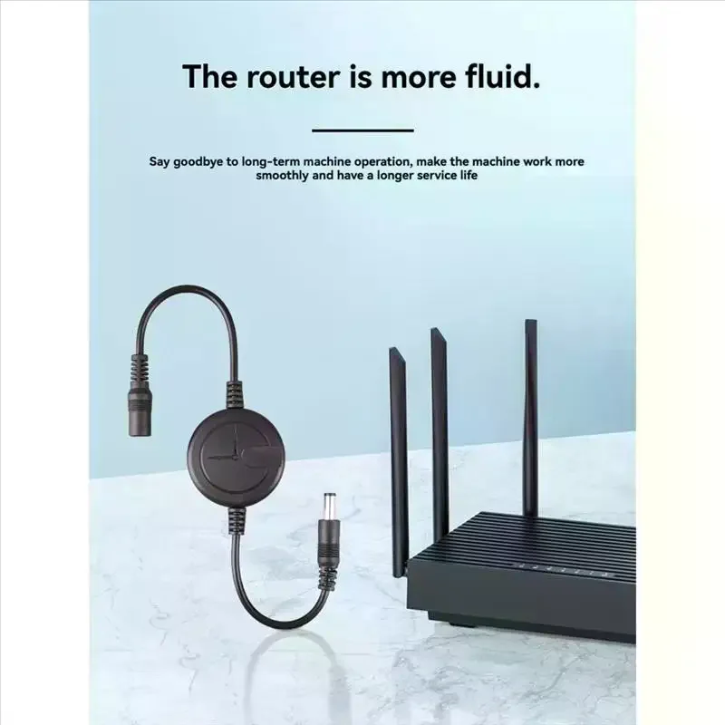 WiFi Router Reset Rebooter Automatic Restart Cable 72 Hours For WiFi Bridge/Cat/Router/Repeater Rebooter Off Reset Control Line