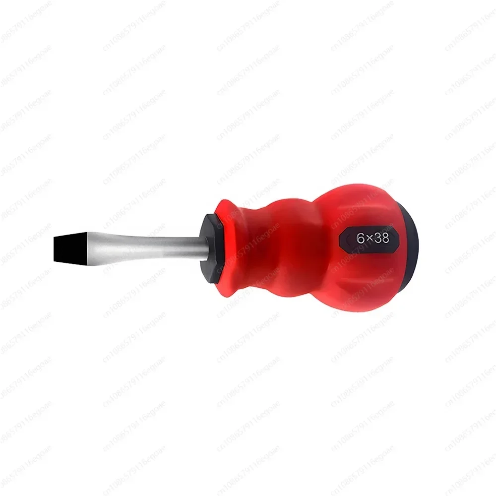 HOT Non-slip Handle Screwdriver Magnetic Screwdriver Flat Head Screwdriver