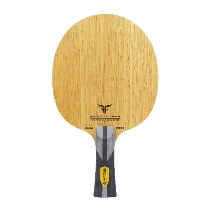 LOKI TELSON PRO-05 Inner ADC Table Tennis Blade OFF+ 5 Wood 2 Aramid Carbon Fiber Limba Face Ping Pong Paddle Loop & Fast Attack view 6