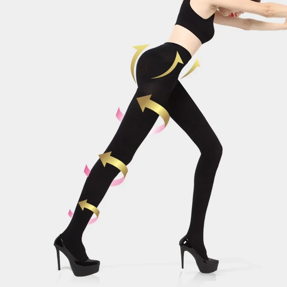 

Women's Medical Compression Pantyhose Socks 23-32 MmHg Anti-Fatigue Sports Tights for Varicose Vein Relief Skinny Leg Fit