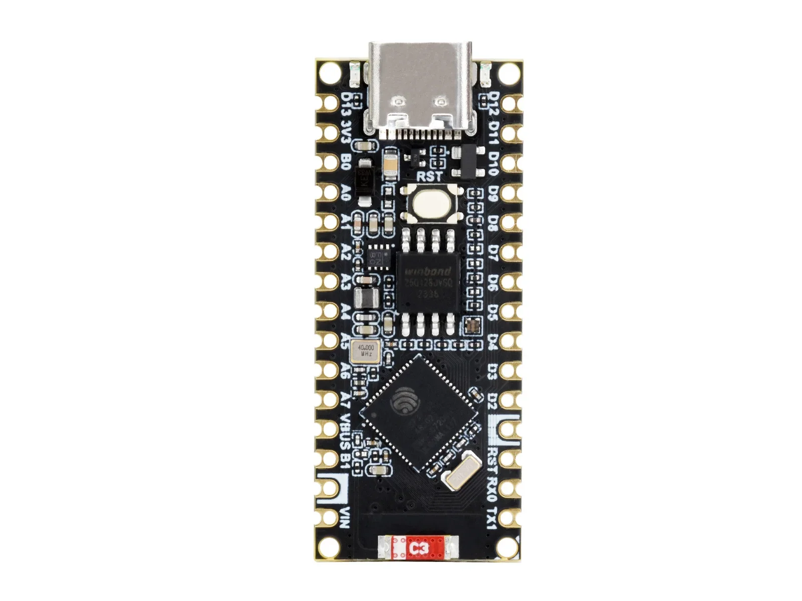 

Плата разработки Waveshare ESP32-S3-Nano, основанная на ESP32-S3R8, совместима с Arduino Nano ESP32