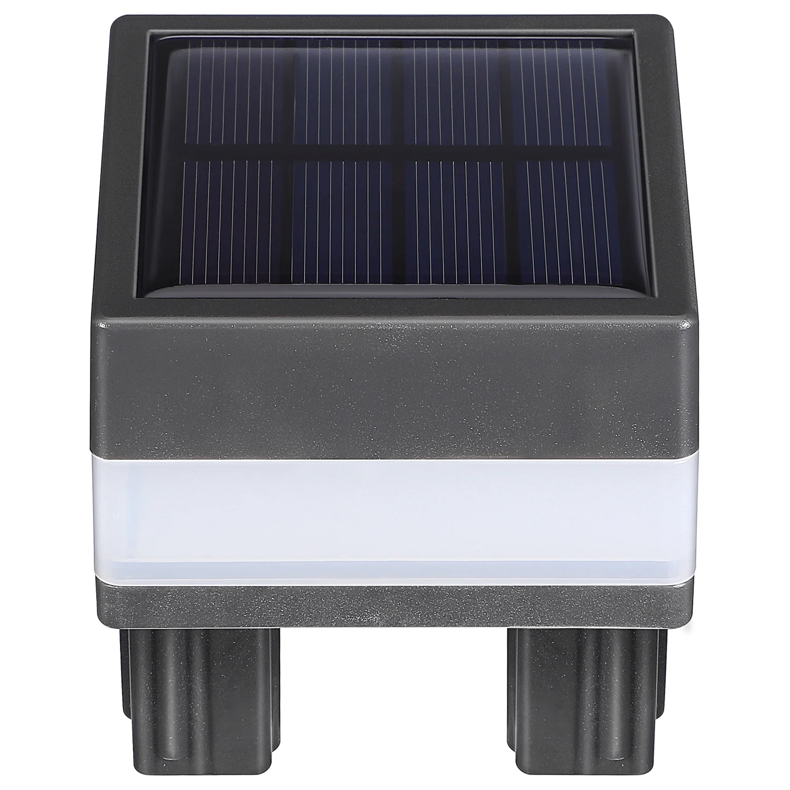 

1pc Solar Powered Outdoor Waterproof Pillar Lamp For Garden Yard Patio Fence Solar Energy Lighting Courtyard Landscape Light