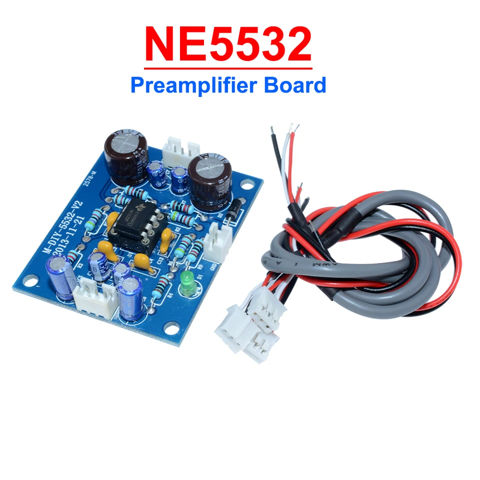 Scheda Preamplificatore HiFi Con Tubo 6J5 E NE5532 – Bluetooth E Controllo Toni Per Audiofilo Vintage
