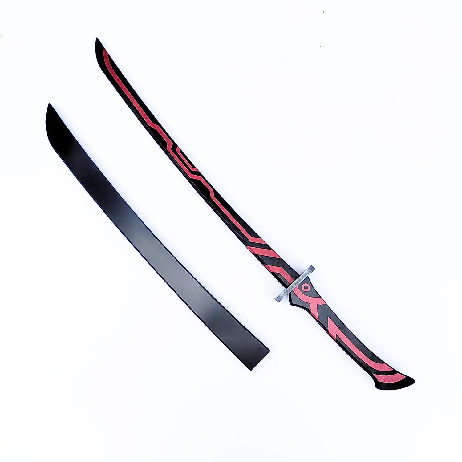 Sky Striker Ace Roze Raye Samurai Sword Katana Game Cosplay Costume Prop Customized Accessory