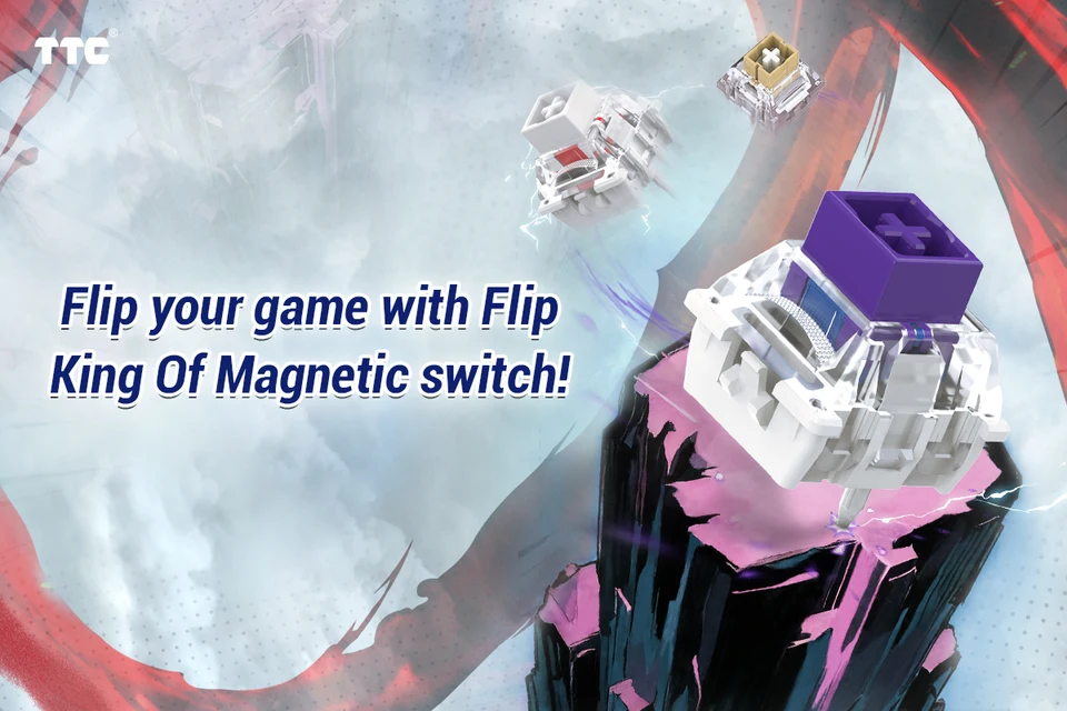 TTC Flip King of Magnetic Switch, Silky Smooth Stable Soft Elastic