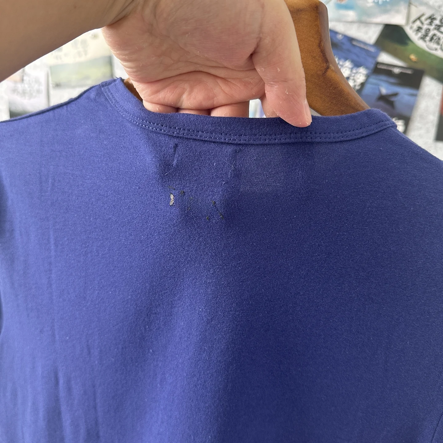 Waed Cotton ort Sve T-irt Soft Comfortable Skin-friendly round Ne Basic  Color Summer Faionable Men's Top