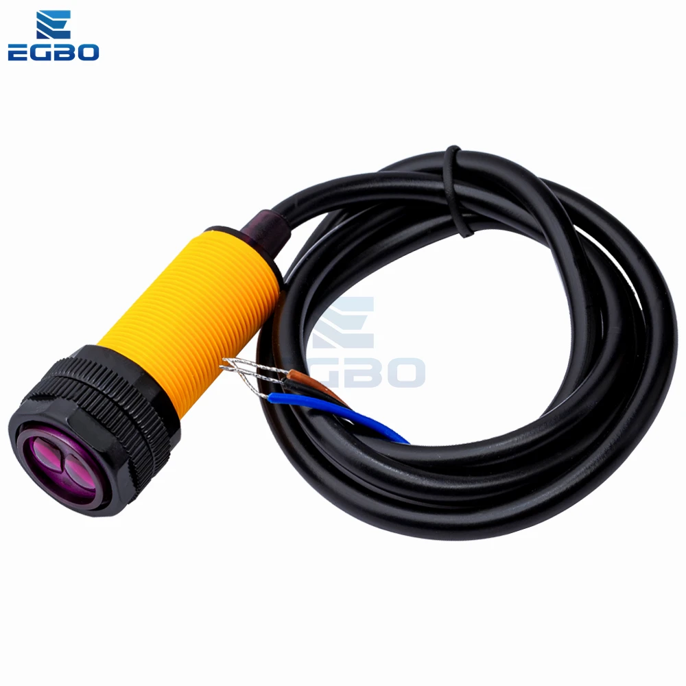 مستشعر تجنب عوائق الأشعة تحت الحمراء للسيارة الذكي ، مستشعر كهروضوئي ، مفتاح القرب ، نطاق الكشف القابل للتعديل ، E18 ، D80NK ، 1-10