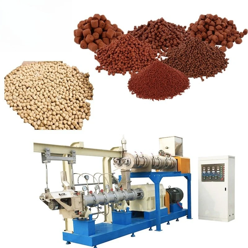 Floating Fish Feed Pellet Machine Production Line Equipment Plant Prices Wet Sinking Fish Shrimp Food Making Processing Machine