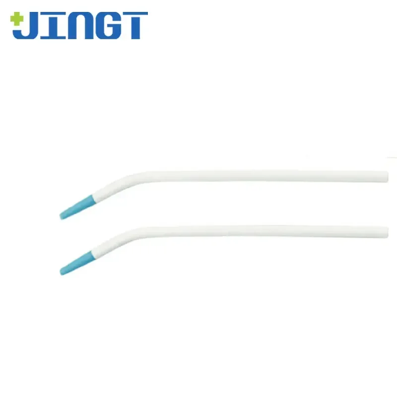 French Long Bending Tube in Surgical Procedures Curved Oral Straws for Saliva Drainage - Elbow Plastic Straws Suction in Surgery