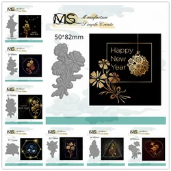 New Hot Foil Flower Rose Mother Love wedding Plates Background Scrapbooking Frames Card Craft No Clear Stamps Metal Cutting Dies