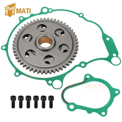 Starter Starting Clutch One Way Gear Bearing Gasket Kit for Yamaha Raptor 660 YFM660R 2004-2005 5LP-15590-10-00 5LP-15451-00-00