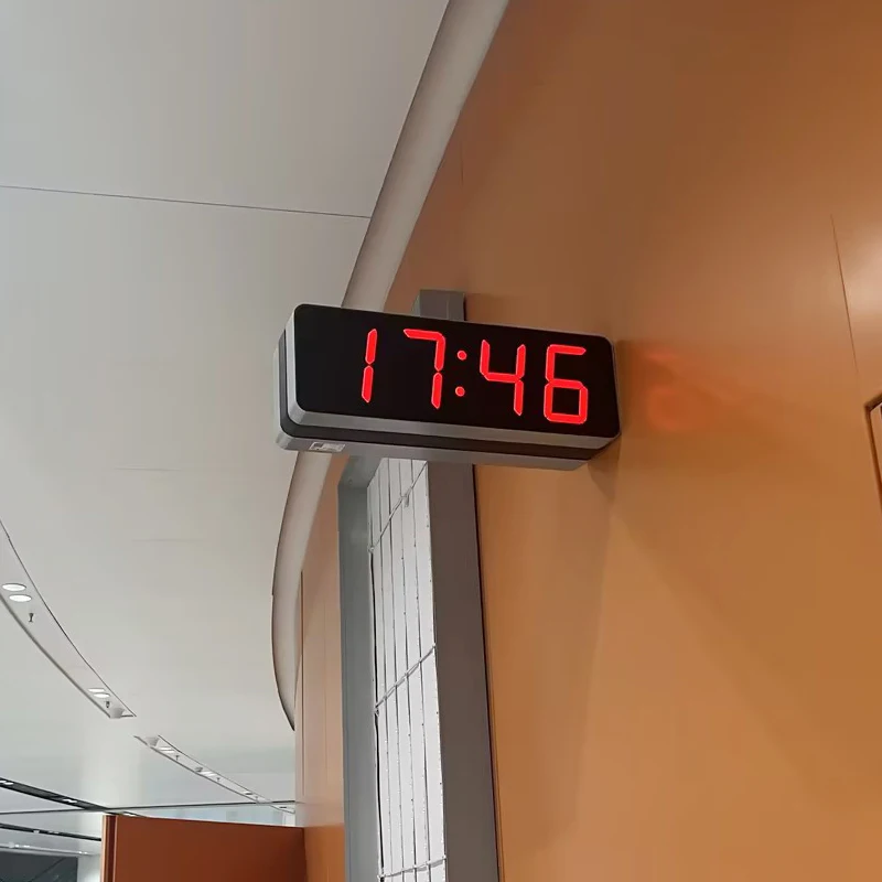 Picture 7: Red LED Electric Digital Clock Sport Stadium LED Clock Display Stadium