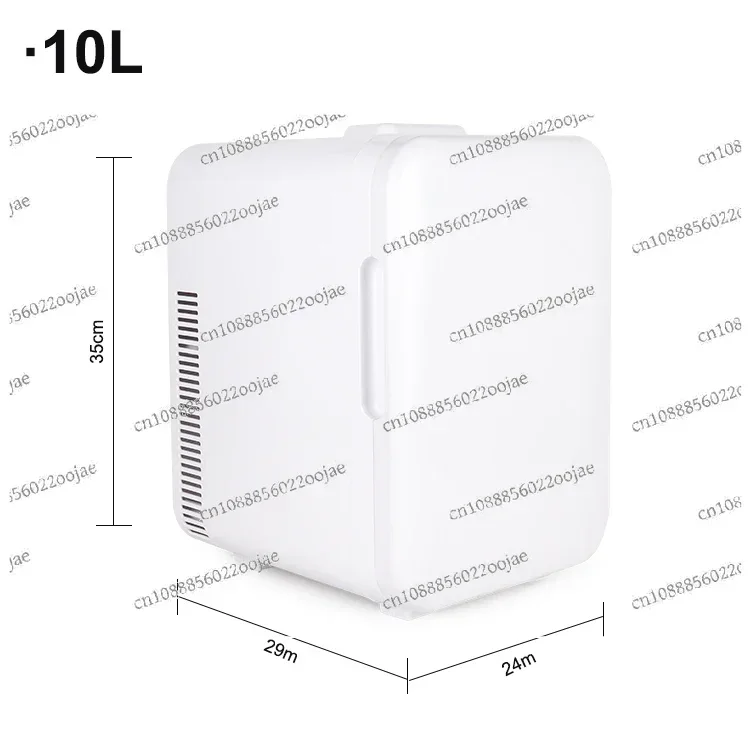 Wholesale Portable 10l Makeup Fridge Dc Ac Cosmetics Mini Fridge Small Refrigerator Mini Fridge For Car House Use