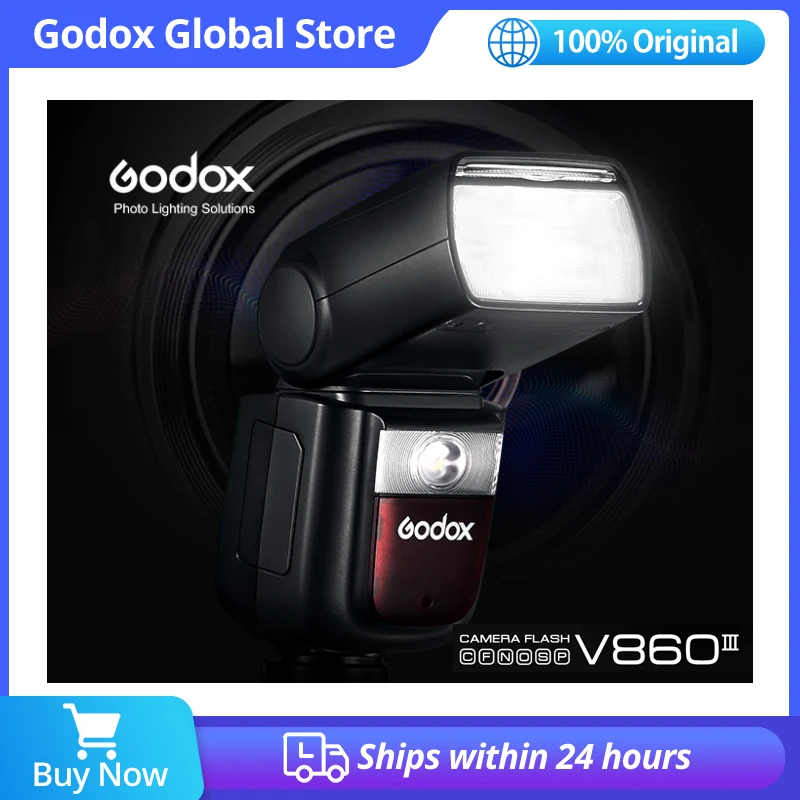 

Godox V860III V860 III Speedlite Camera Flash E-TTL HSS Flash Light for Canon Sony Nikon Fuji Olympus Panasonic Pentax Camera