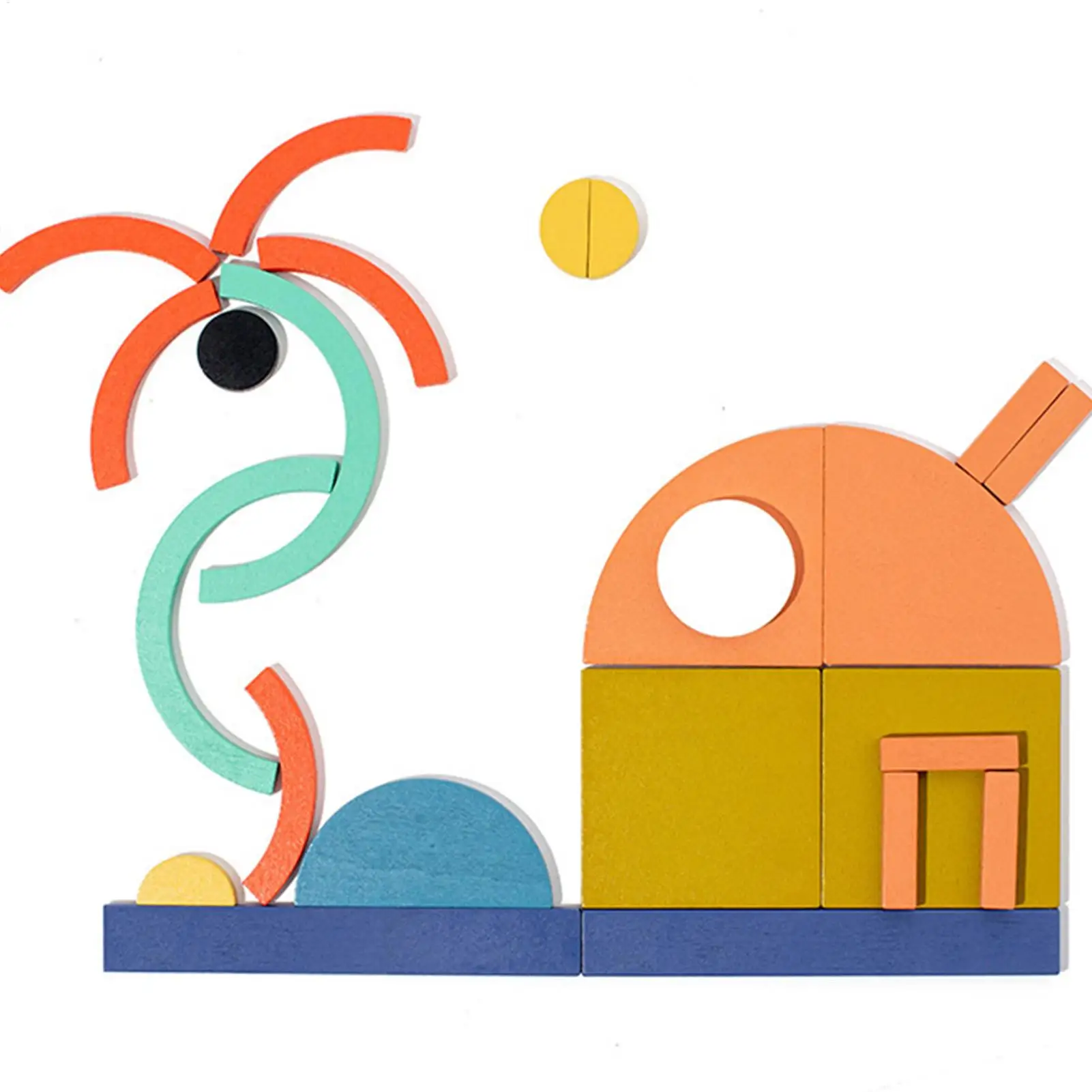 

Smart Sticks Wooden STEM Brain Teaser Rings Smart Sticks Learning Activities For Kids Boys Girls Travel Bedroom Homeschool