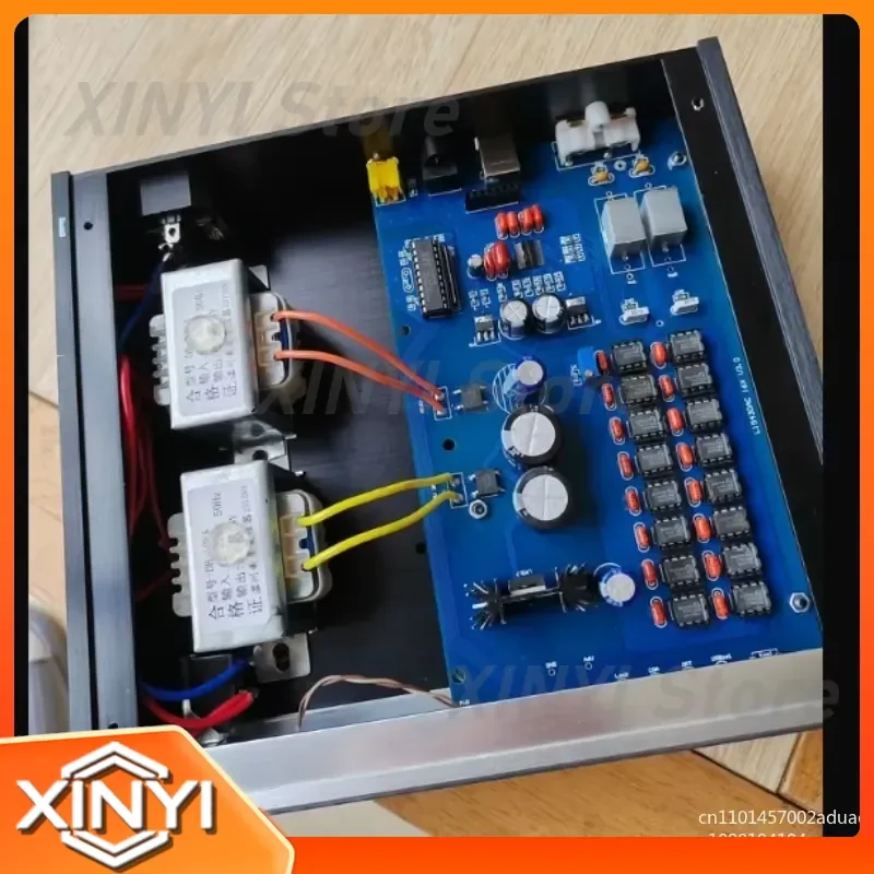New Release L1543DAC 16X Sixteen Parallel TDA1543 HiFi Audio DAC Decoder for Digital and Analog Input