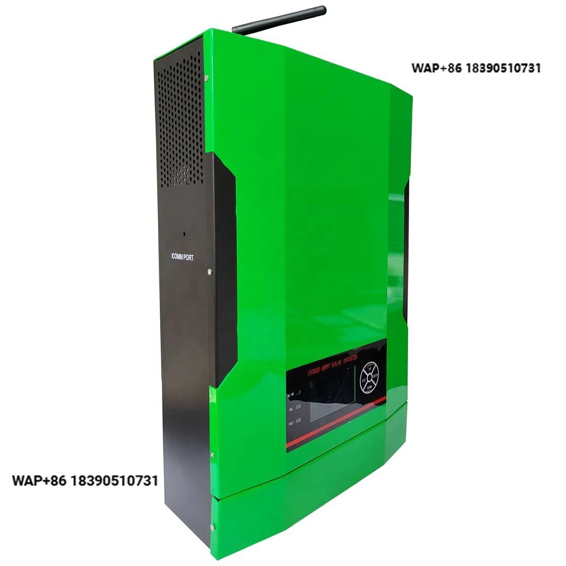 

3500 Watt Hybrid Solar Off-Grid Inverter 24v Pure Sine Wave 3.5kw Inverter with 110A Charger 500VDC PV Input H3500W242