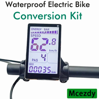 UART2 M5 24V 36V 48V Electric Bicycle Colorful Display E Scooter LCD Panel Waterproof With Backlight Bike Accessories