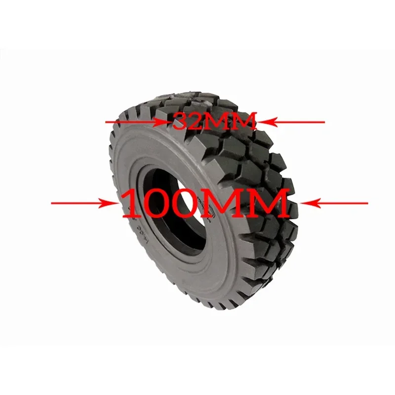 JDM-81 RC Truck JDModel Rubber Tyre 100mm Cross-country Car Tire For 1/14 1/10 DAKAR Xpand Rally Tamiya Crawler 770s MAN Parts