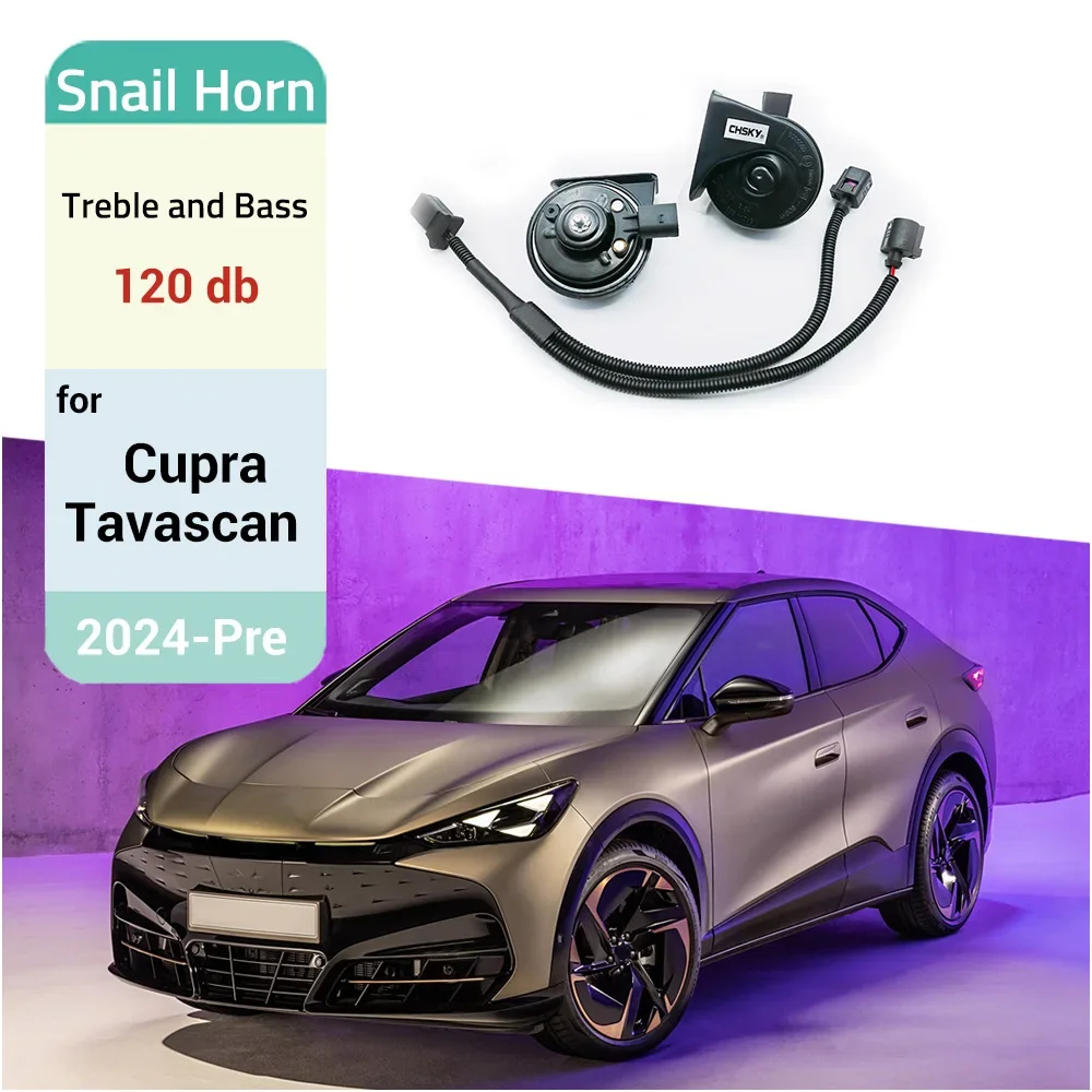 Auto Schnecke Horn Lautsprecher Hochtöner Hohe Bass Wasserdichte Pfeife Für Cupra Tavascan 2024-Pre Zubehör