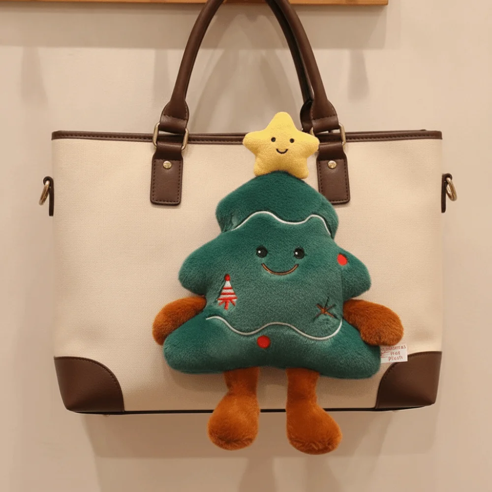 Christmas Box Soft Present Plush Plushie Gifts Pendant Design Christmas Ornament Christmas Tree Pendant Gift For Friend