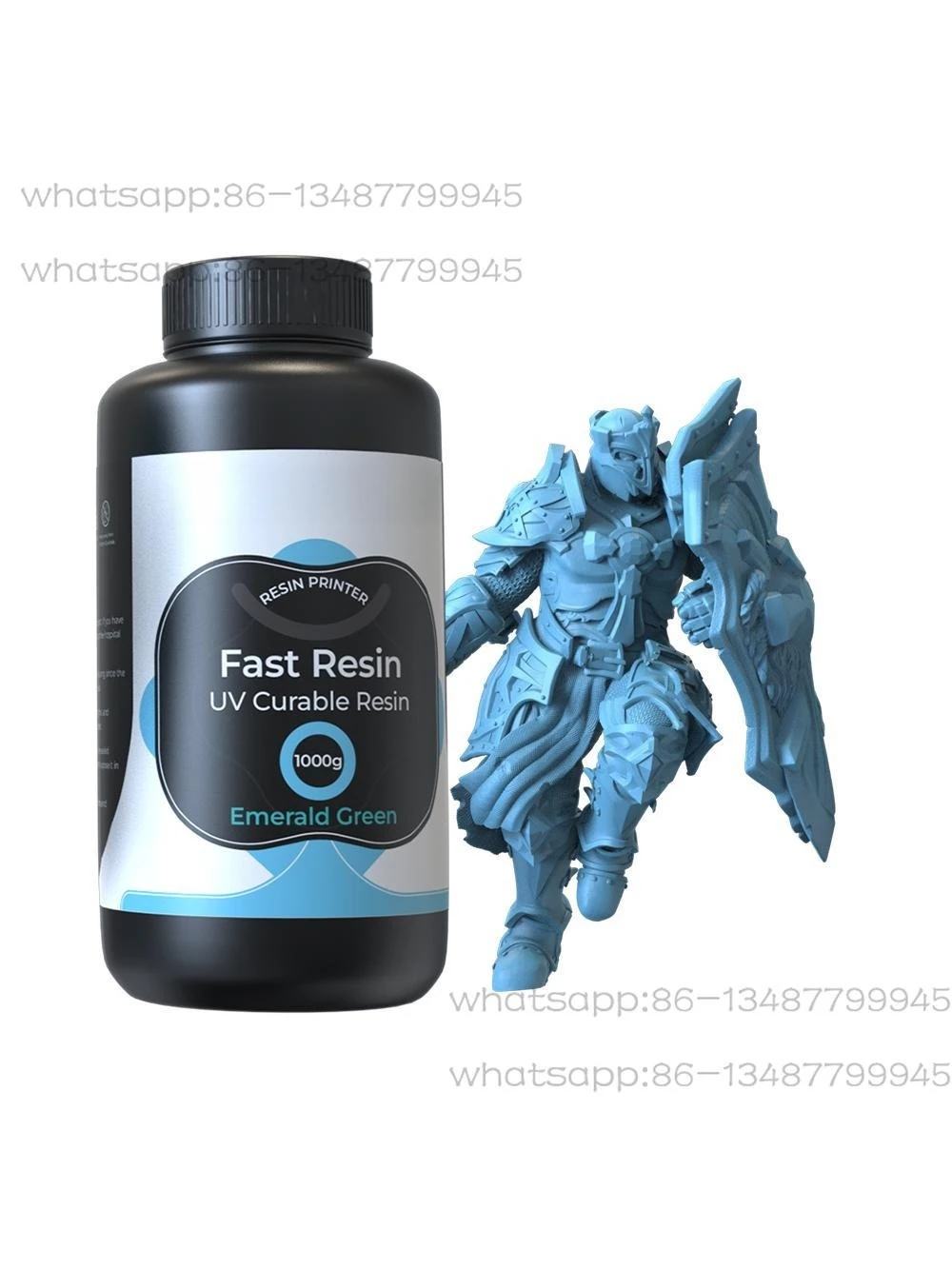 

3D Light Curing 3D Printing Consumables LCD High-speed Printing Resin 1000g Low Odor and Easy To Clean