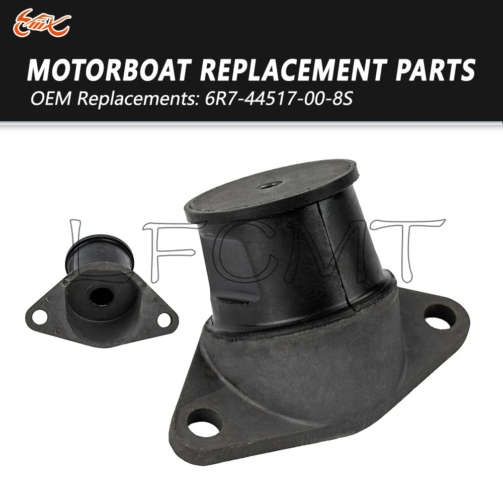 1/2/4PCS Engine Mount Rubber Fit For SuperJet 650 700 SJ650 1990-1993 SJ700 1994-2020 OEM Replaces 6R7-44517-00-8S