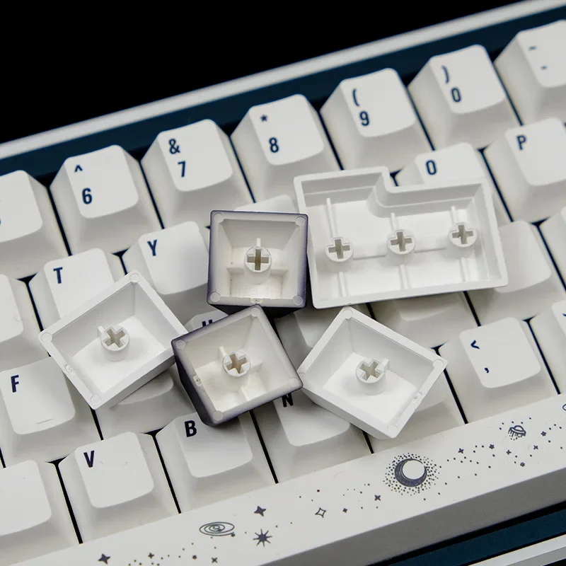 

Aerospace original keycap PBT single-sided customization opaque thermal sublimation keycap mechanical keyboard replacement key