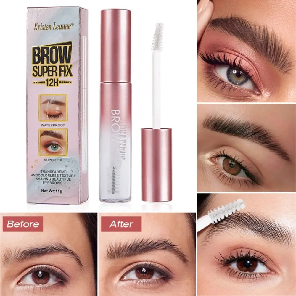 Eyebloggwarn Gel pour les sourcils, Maquillage transparent, Imperméable, Longue durée, Haute qualité