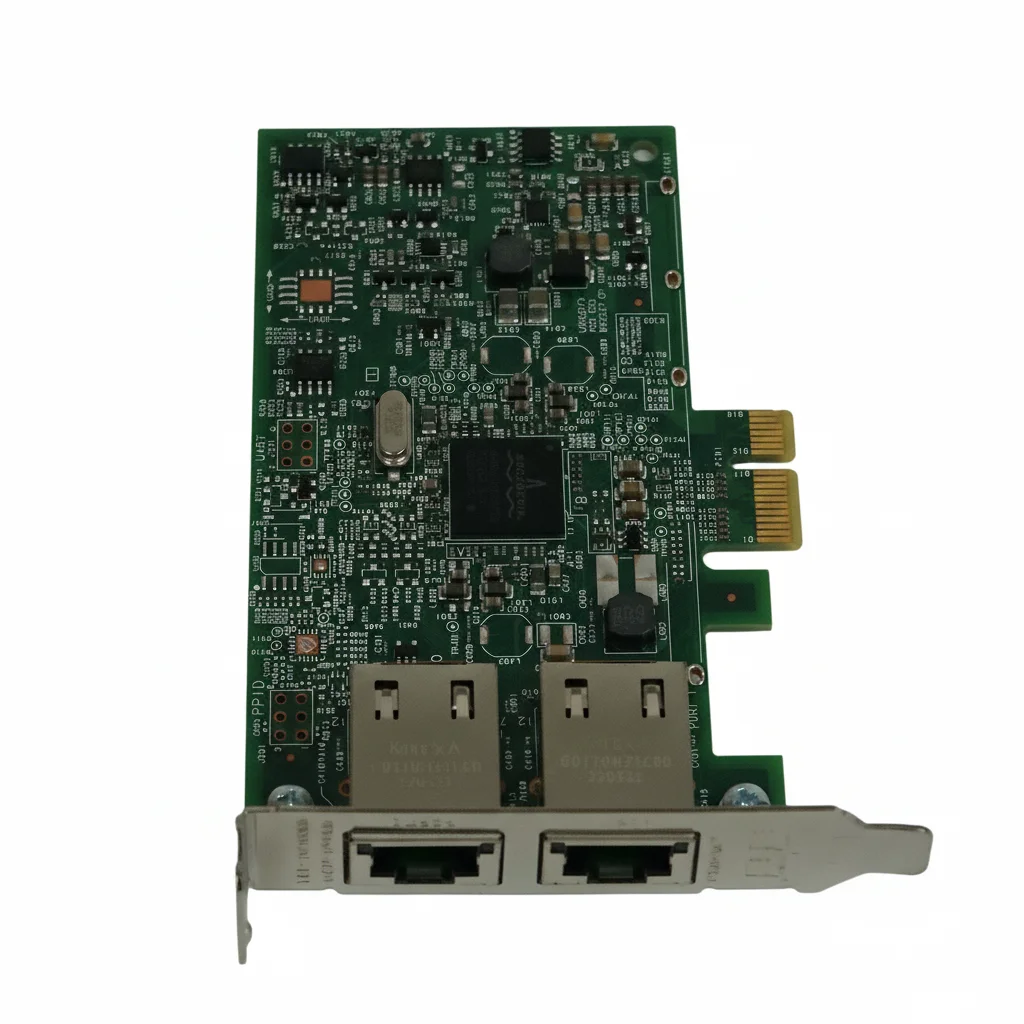 بطاقة واجهة الشبكة Dell 8RFC9 Broadcom 5720 - منفذ مزدوج - 1 جيجابت في الثانية - ملف منخفض - RJ45 - جديد مستعمل #2