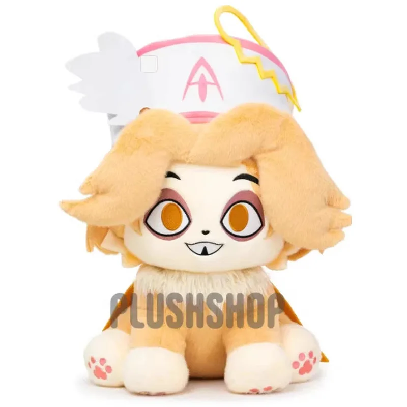 Hazbin Hotel Abel Abelmeow Plush Toy 30cm Anime Winged Cat Soft Stuffed Doll Collectible Figure Kid Anime Fans Home Decoration