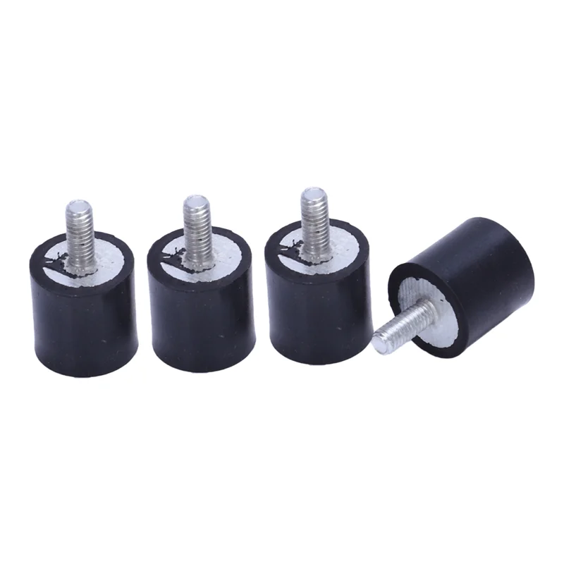 12 Uds M4 exterior interior antivibración amortiguador de goma accesorio aislante 15Mm x 15mm-VVNB