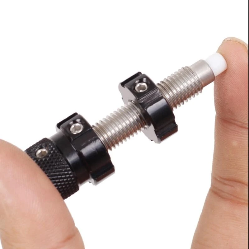 U13C Cushion Plunger, Compact Built in Spring Piston Portable Bow Plunger Left and Right Universal Screw in Mount