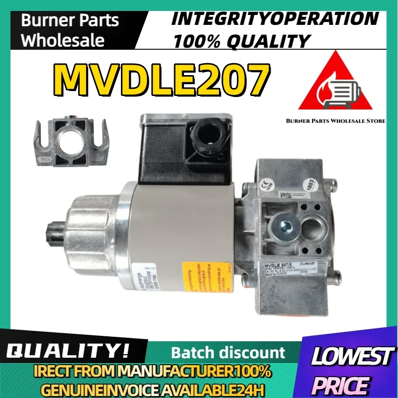 MVDLE205/5 MVDLE207/5 MVDLE205/5 MVDLE207/5 Gas Solenoid Valve Single Stage Safety Shutoff Valve for Industrial Burner