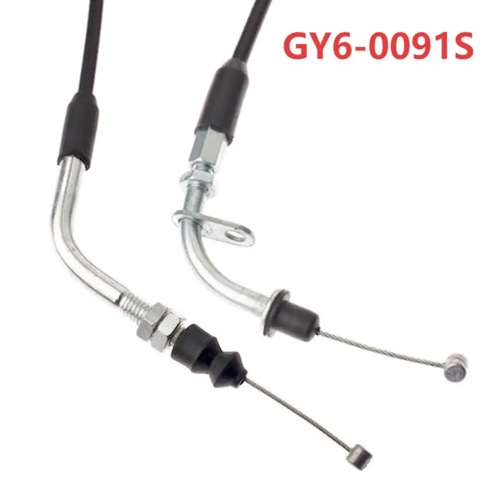 

Original GY6-0091S Throttle Cable w/ Lock Slice For GY6 125cc 150cc Chinese Scooter Moped 152QMI 157QMJ Engine motorcyle part