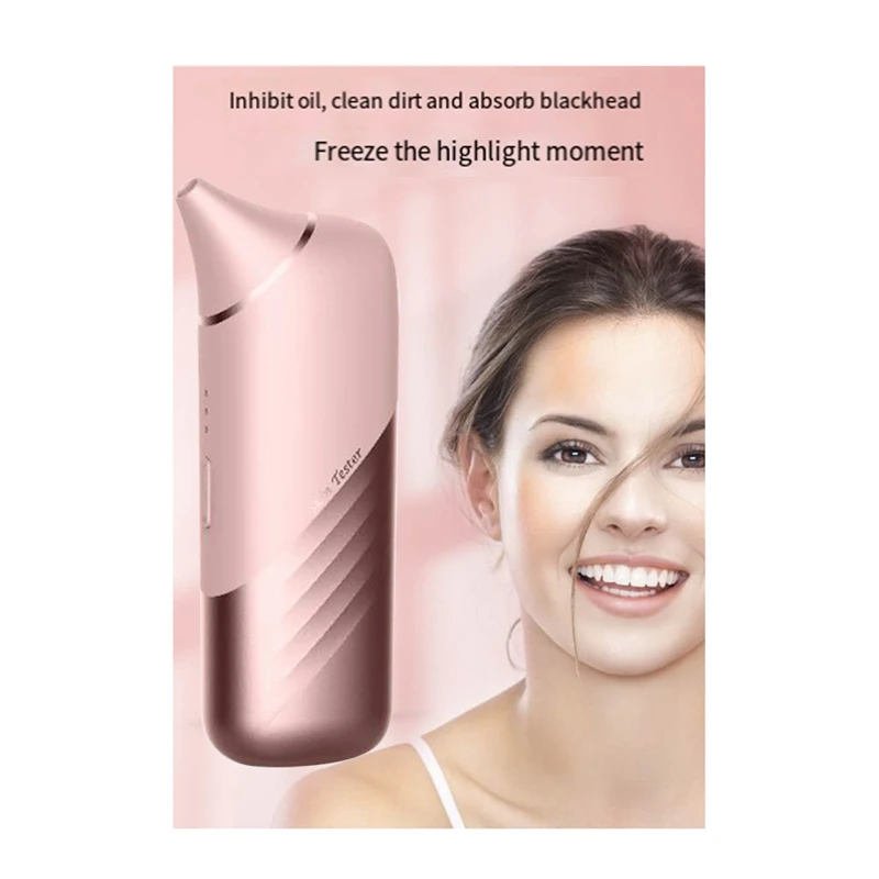 Visual Blackhead Absorber, Three-Speed Adjustable Household Pore Cleaner, Electric Facial Cleanser