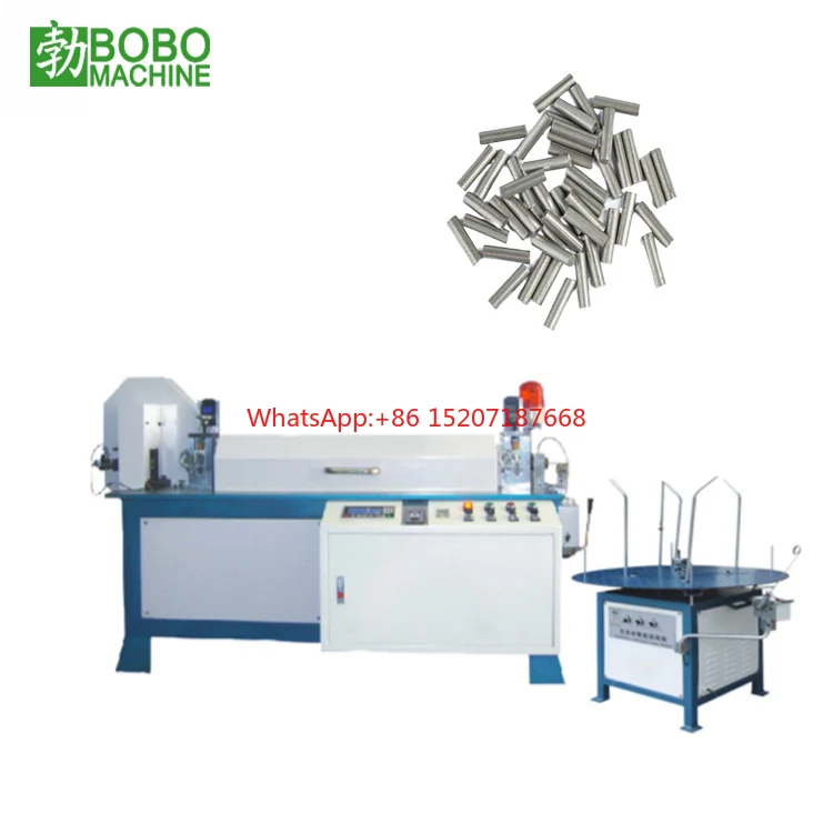 Automatic Electronics Hardware Iron Aluminum SS Alloy Wire Straight and Cut to Length Machine