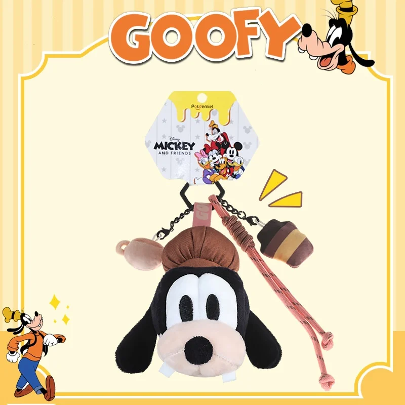 Klassische Anime kleine Anhänger Plüsch Schlüsselanhänger Mickey Mouse Puppen Kuscheltiere Weihnachtsgeburtstagsgeschenke für Kinder – Detail 10