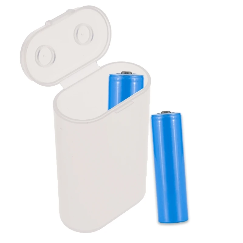 Protective Battery Storage Box for 1-2pcs 21700 Batteries Storages Solution Dropshipping