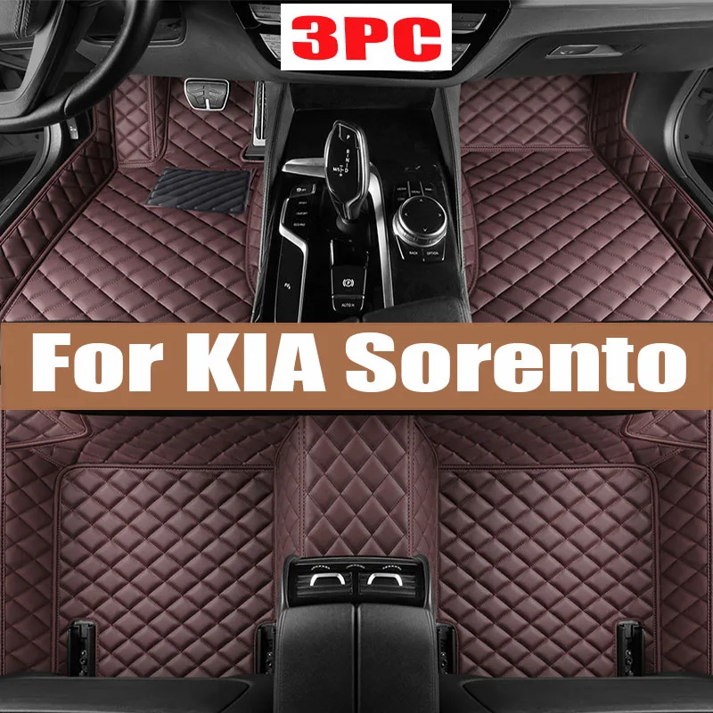 

Car floor mats for KIA Sorento（five seat）2006 2007 2008 Customauto foot Pads automobile carpet cover